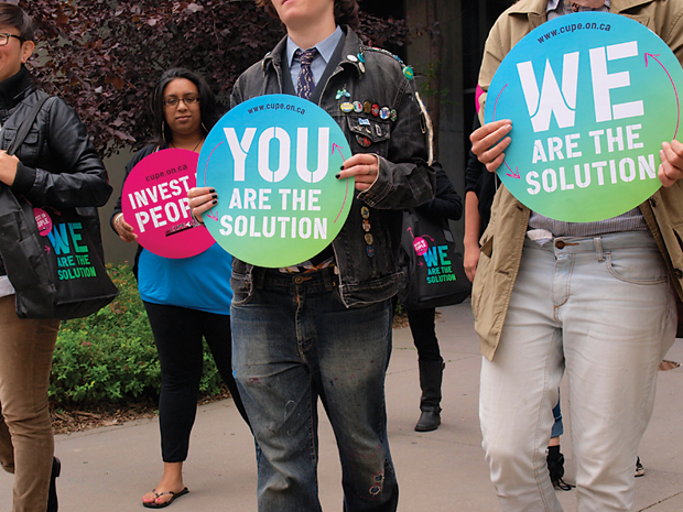 Placards CUPE Ontario Convention — Placards